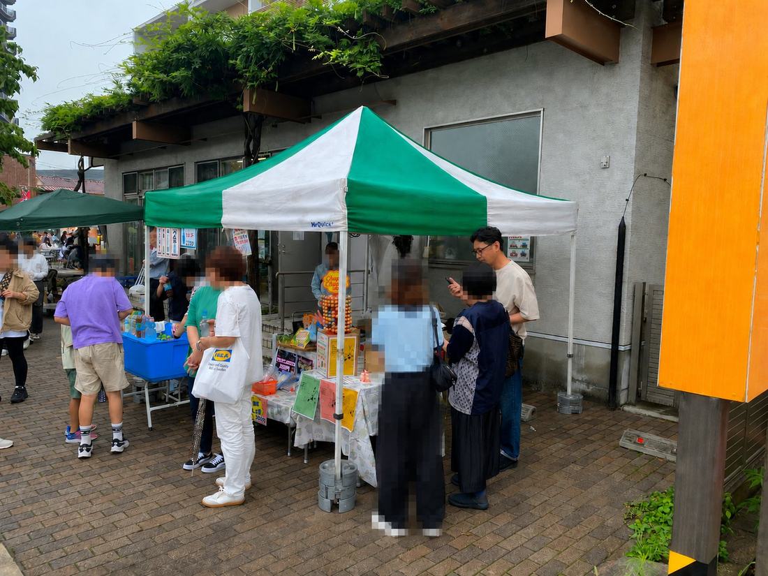 古川まつりでの実証の様子
